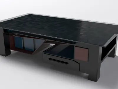 Amazing modern coffee table Free 3D model