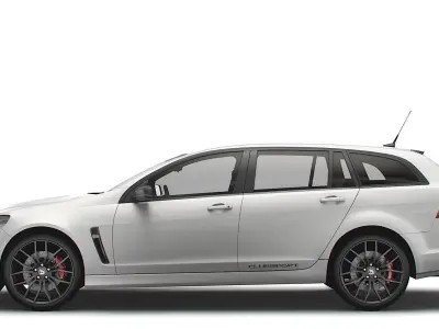 HSV Clubsport Tourer R8 Gen F 2015 3D model