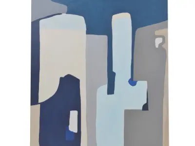 Citala Canvas Wall Art Renwil PBR 3D model