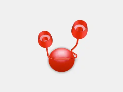 SILVERPARON Candlestick-tealight holder Low-poly 3D model