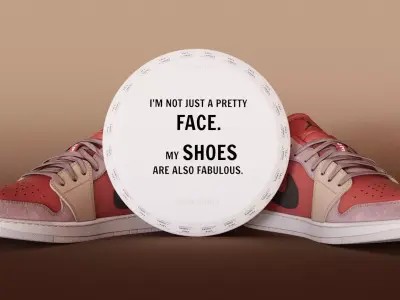 AirJordan 1 Retro Canyon Rust Low-poly 3D model