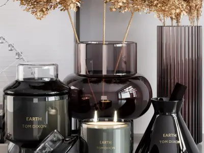 Decorative set 09 S 3D model