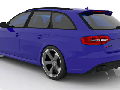 High Performance Sports Wagon 3D model