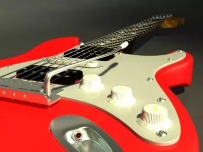 Fender Stratocaster 3D model