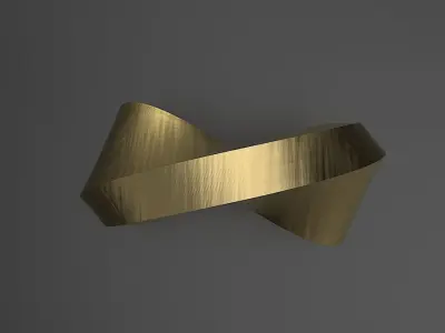 Artistic Forma Ring 3D print model