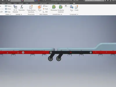 Car maintenance table 3d model 3 3D model