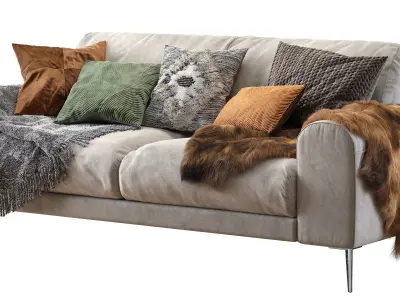 Joy sofa 200 cm 3D model