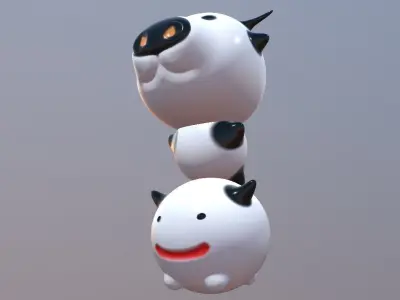 B uff alo 3D model