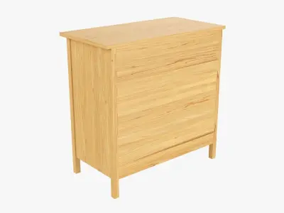 Chest of drawers 05 3D model