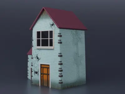 Halloween House  3D model