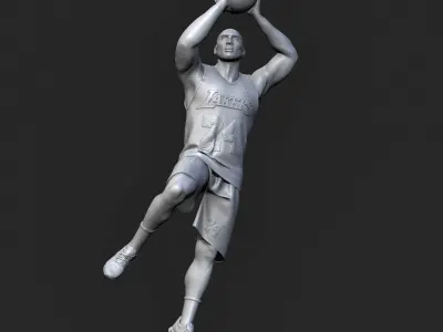 Kobe Bryant 3D Printable 4 3D print model
