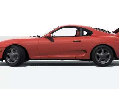 Toyota Supra MKIV 3D model