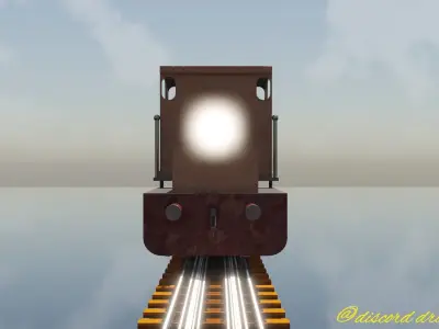 Garratt diesel outside frame version 3D model