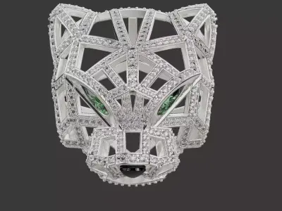 Panther Pendant 15183 3D print model