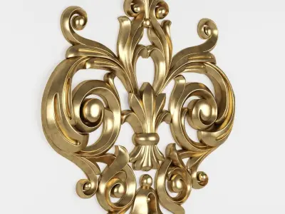 Trim ornament 01 3D model