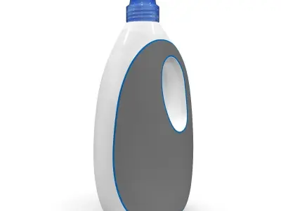 Bottle Detergent 01 3D model