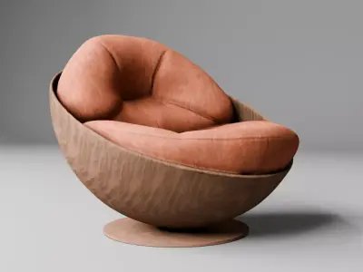 Modern Luxury Sofa 3D Model 3D model