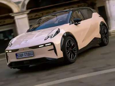 Zeekr X 2023 3D model