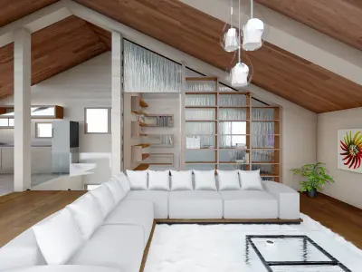 Mountain Villa Free 3D model