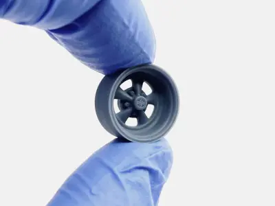 15x8 Cragar SS Wheel and Brake 3D print model