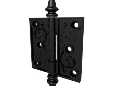 Door Hinge 1 3D model