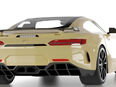 Mercedes Benz GTR AMG 3D model