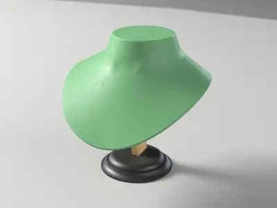 Minimalist Necklace Stand 3D print model