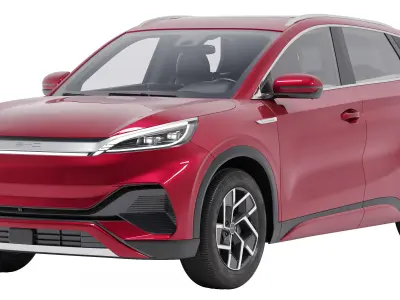 BYD Yuan Plus 2024 3D model