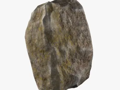 Natural Rock Free low-poly 3D model