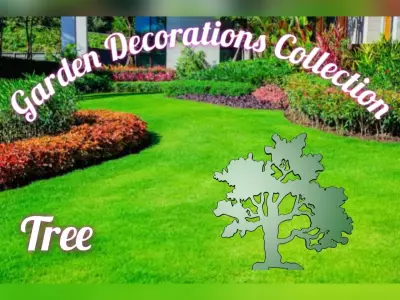 Wonderful Artificial Tree Home and Garden Outdoor Lawn Decor 3D model order