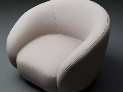 Modern Luxury Sofa 3D Model Low-poly 3D model 2