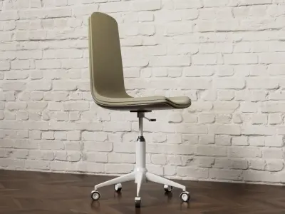 Office Chair Low-poly 3D model