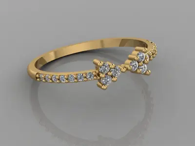 Women Ring 5 3D print model