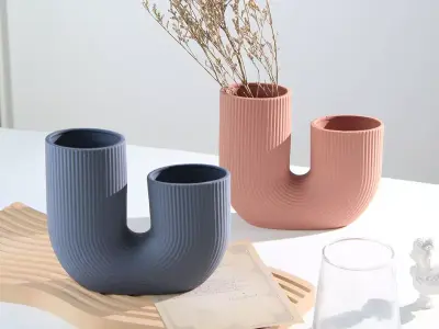 TUBE VASE 3D model