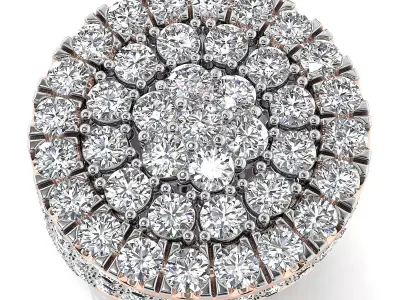 Big fancy mans ring 3D print model