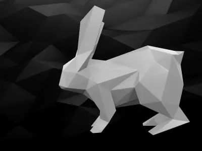 3D Printable Low-Poly Animals Pack 3D print model