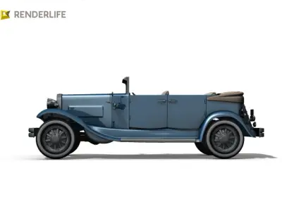 Car Roadster 3 3D model