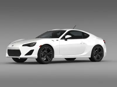 Scion FR S 10 Series 2013 3D model