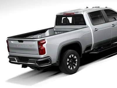 Chevrolet Silverado 2500HD Z71 2020 3D model