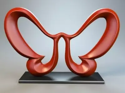 Abstract Figure m02 P 3D print model