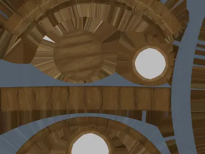 Barrel Free model  Free low-poly 3D model