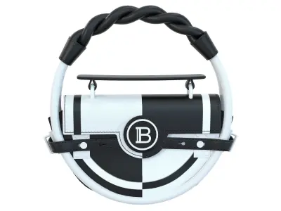 Balmain B-Buzz Circle 21 Tote Low-poly 3D model