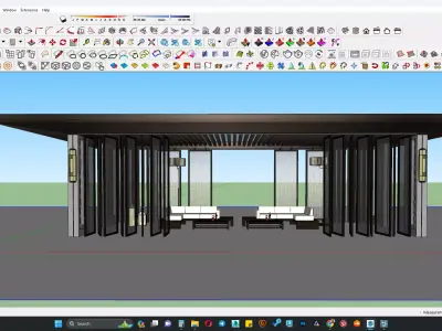 Pavilion 3d model 3D model