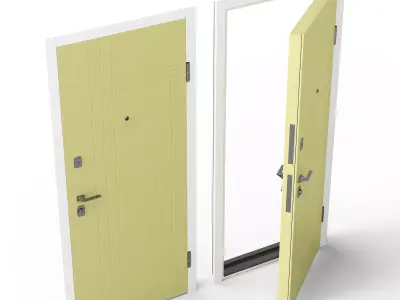Fancy Door 3D model