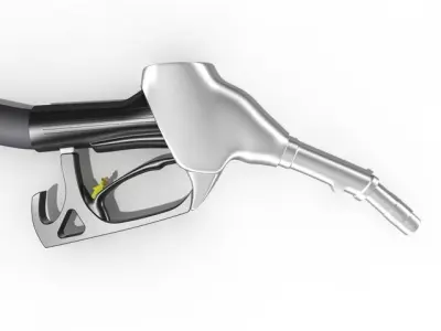 petrol gun 3D model