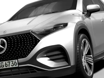 Benz EQS SUV 2023 3D model