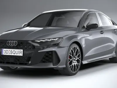 Audi RS3 Sedan 2025 3D model
