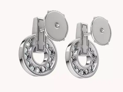 BULGARI - BVLGARI BVLGARI - EARRINGS 3D print model