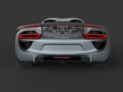 Porsche 918 Spyder 3D model