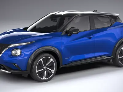 Nissan Juke Hybrid 2022 3D model